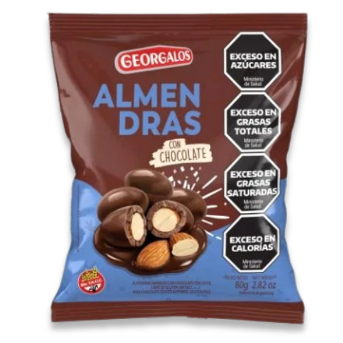 Almendras con chocolate SIN TACC