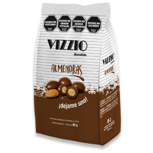 Almendras con chocolate