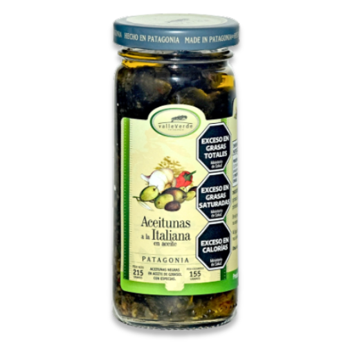 Aceitunas a la italiana en aceite