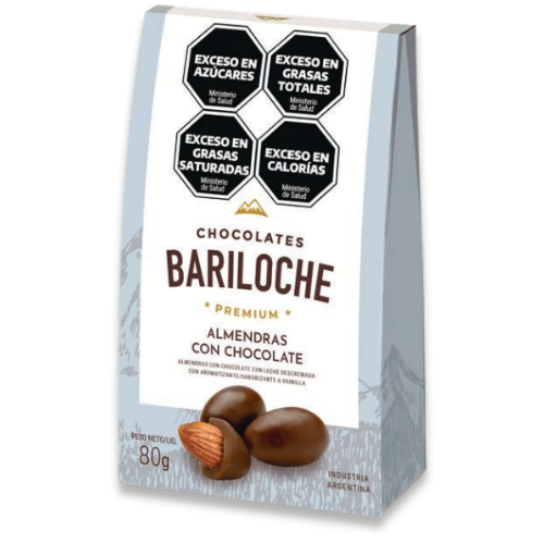 Almendras con chocolate