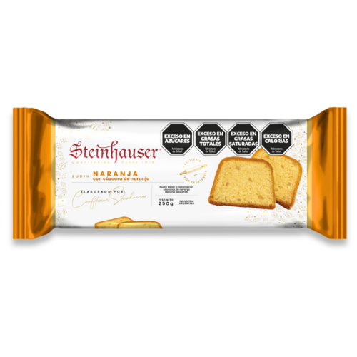 Budín de naranja