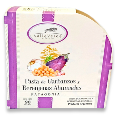 Dip de garbanzos y berenjena ahumada