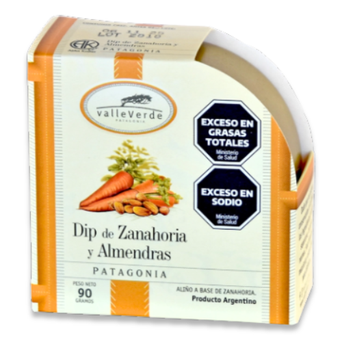 Dip de Zanahoria y almendras