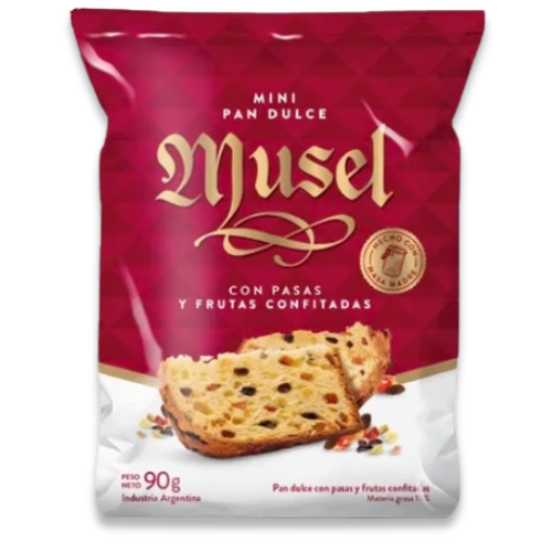 Mini Pan dulce con frutas