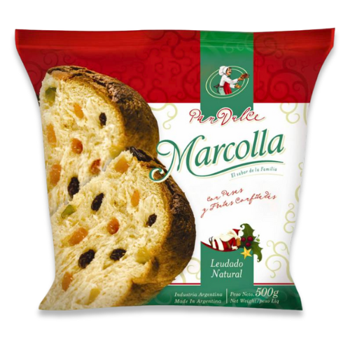 Pan dulce con frutas