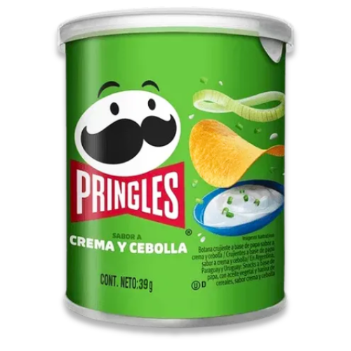 Papas fritas sabor crema y cebolla